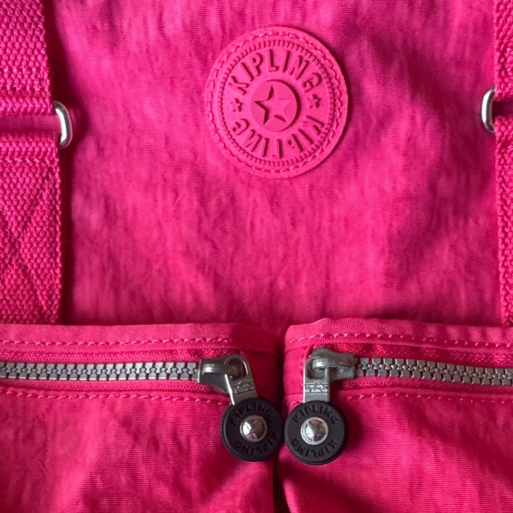 Kipling Hot Pink Travel Bag - Picture 2 of 10